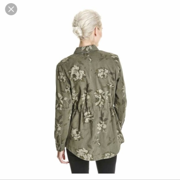 Floral Parka Jacket - Picture 2 of 3